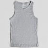 Jaded London Ntrls Grey Rib Vest | Basics