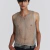 Jaded London Dust Knit Tank | Knitwear