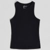 Jaded London Ntrls Black Rib Vest | Basics